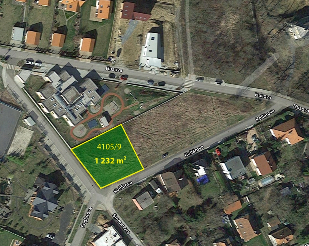 Prodej pozemku 1232 m², Černošice