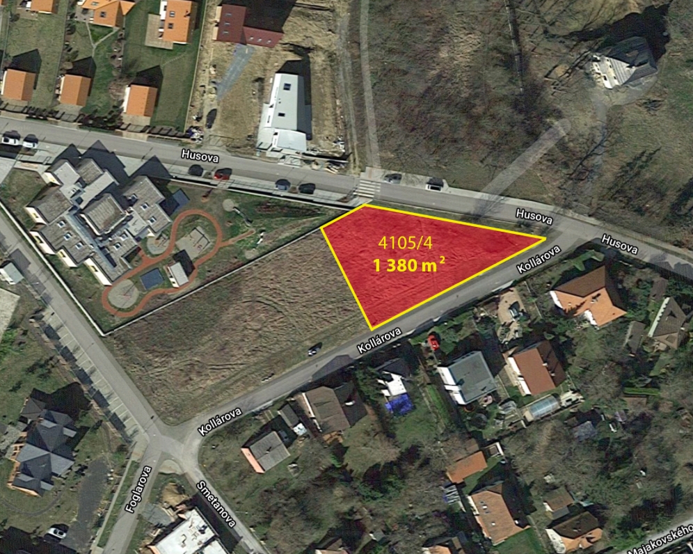 Prodej pozemku 1380 m², Černošice