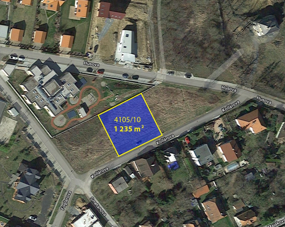 Prodej pozemku 1235 m², Černošice